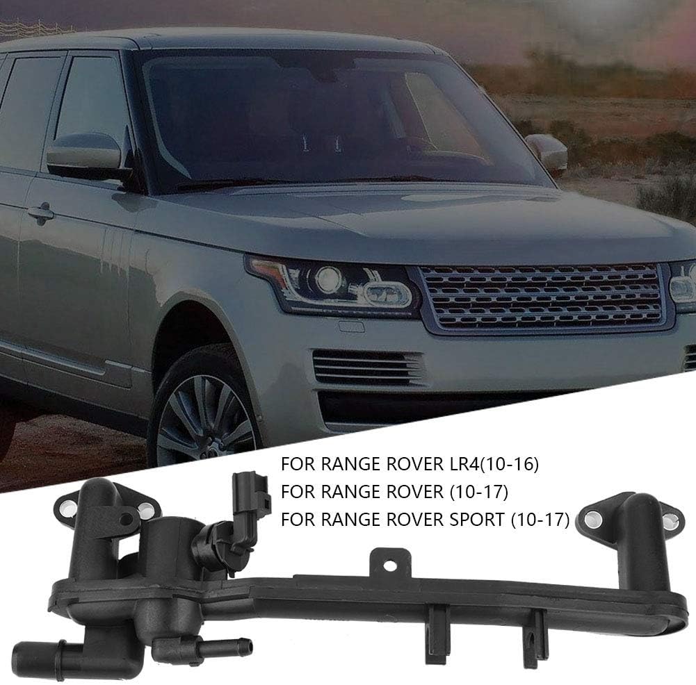 Car Heater Manifold Tube Coolant Flange with Sensor Kit Pack of 2 X90366