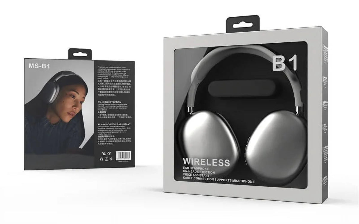 Wireless Bluetooth Headset 5.0 Noise Reduction Stereo Sound 400mAh N4130