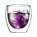 Double Wall Insulated Glasses Set of 4, 8.5 Ounces E73580