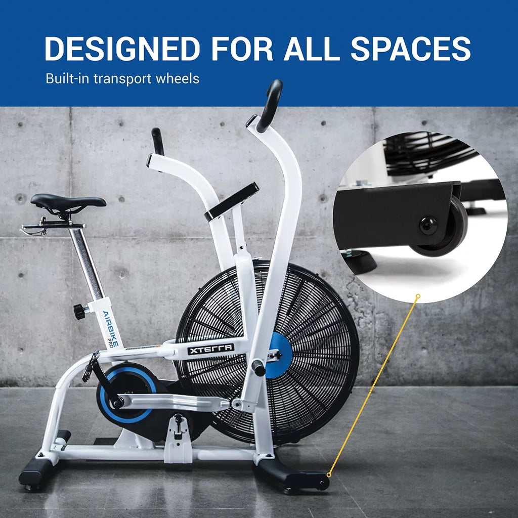 Air Resistance Fan Upright Bike with LCD Display E86812