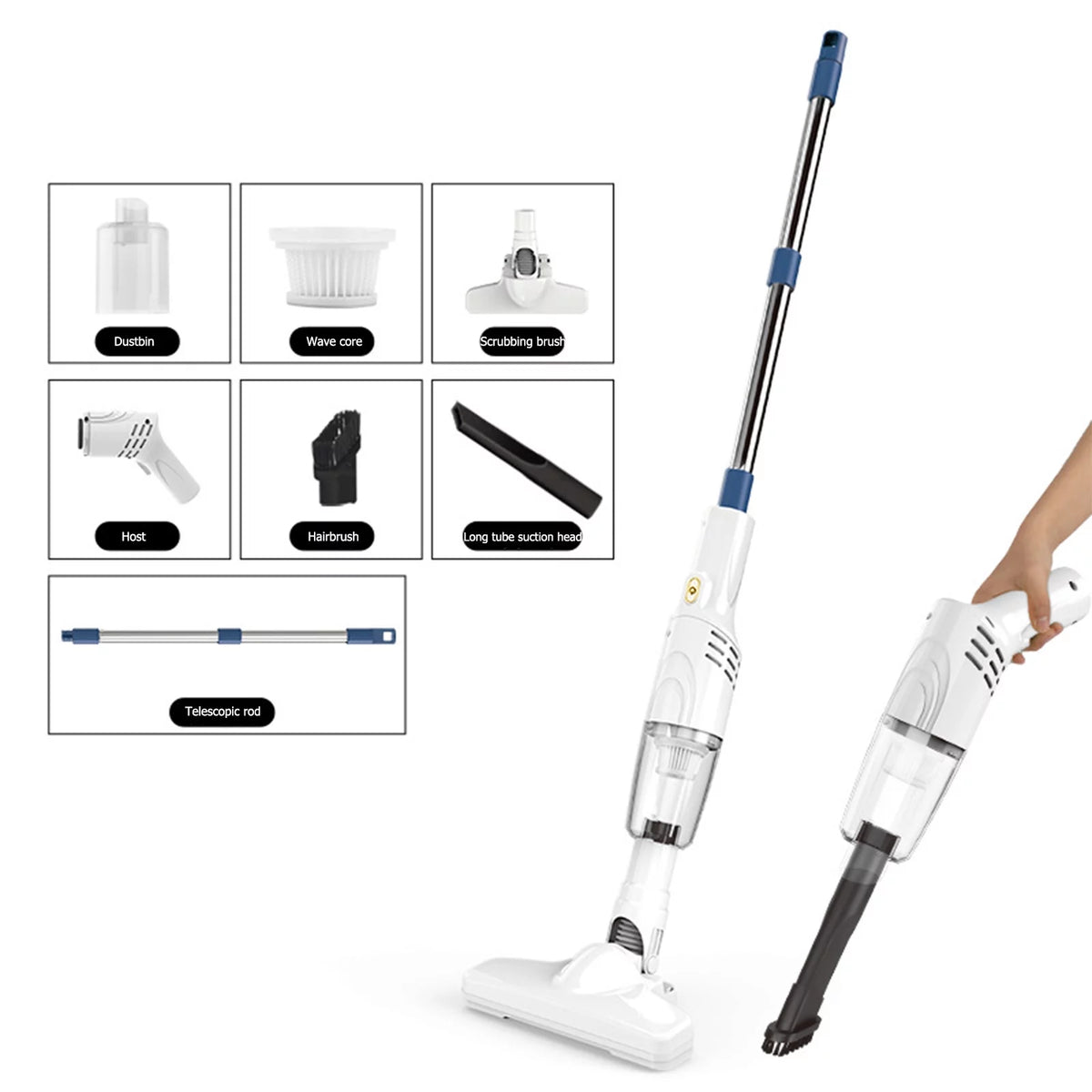 Cordless Stick Vacuum with 30 Mins Runtime G49751