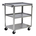 Stainless Steel Utility Cart 300 lbs Capacity H32279