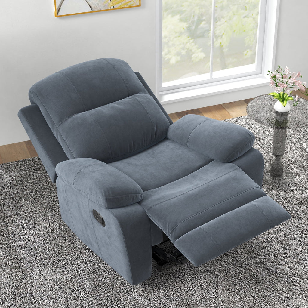 Gray Fabric Recliner Chair I70796