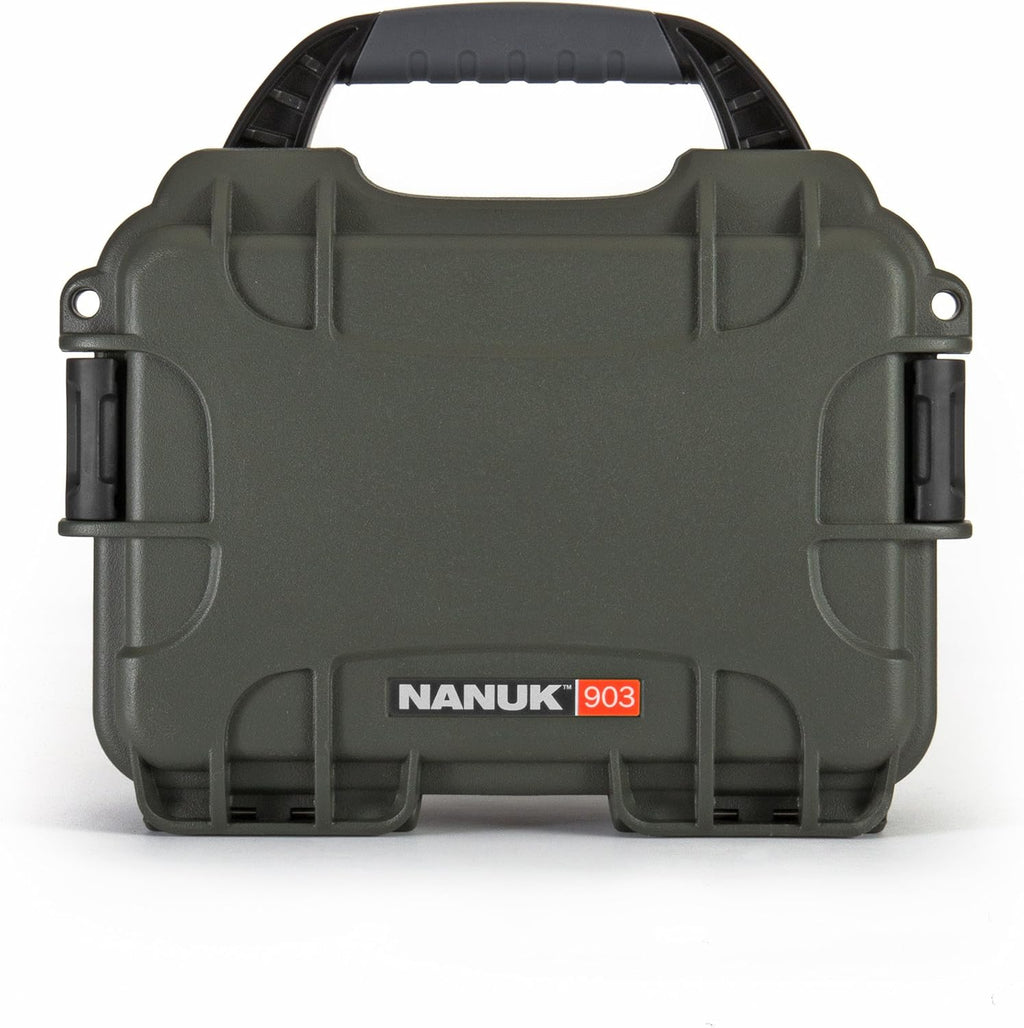 Orange Pack of 2 Waterproof Hard Case with Foam Insert O9254