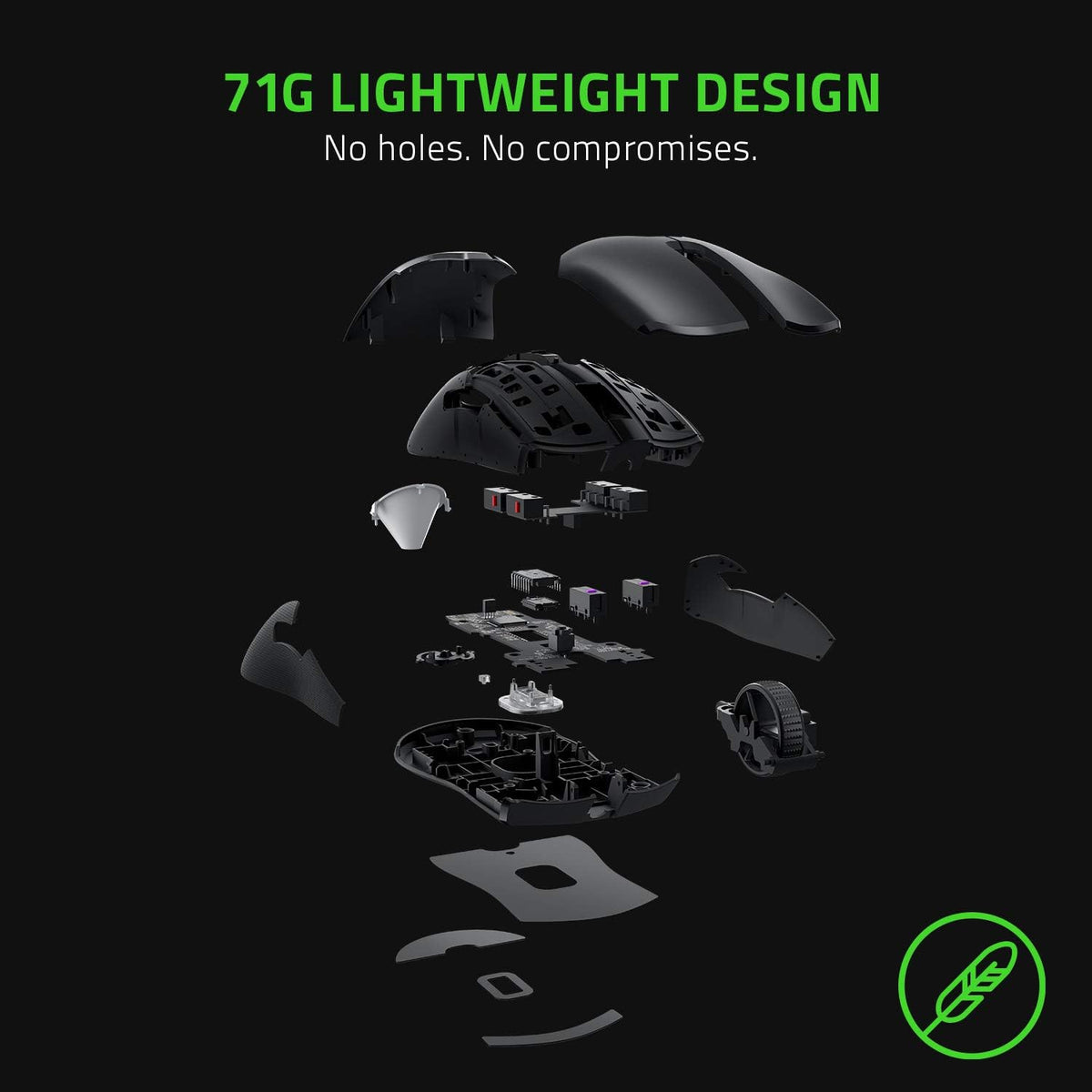 Classic Black Wired Gaming Mouse Pack of 2 J2435