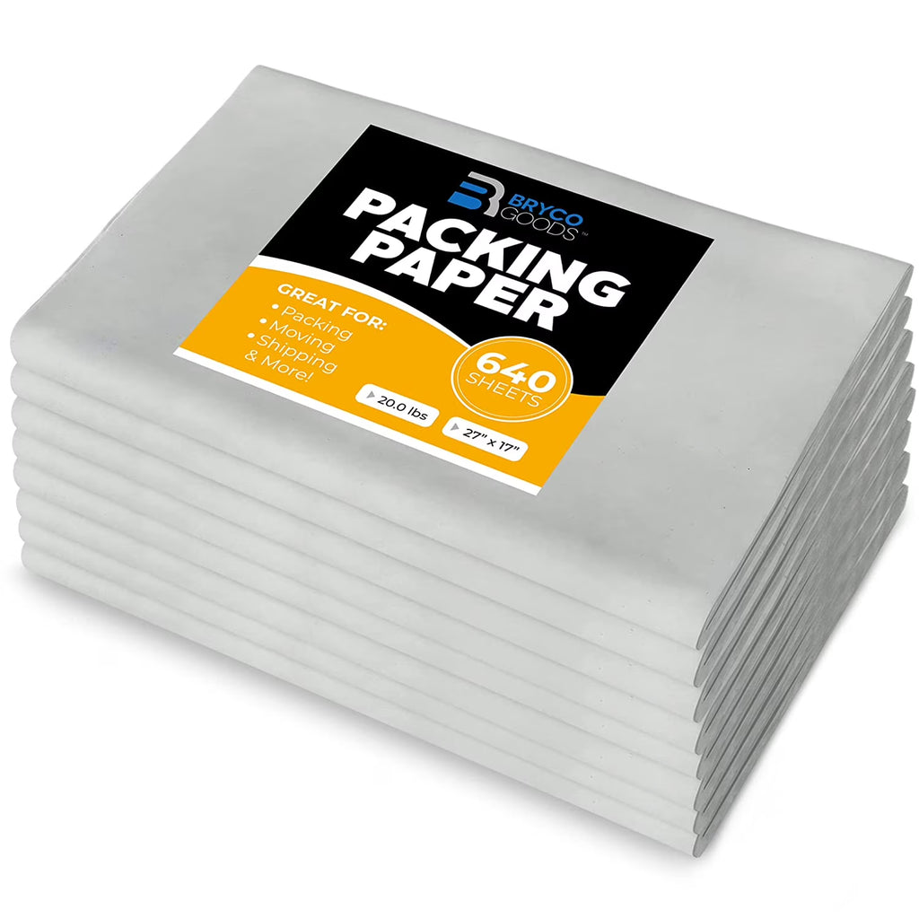 640 Sheets Packing Paper 27" x 17" R735426