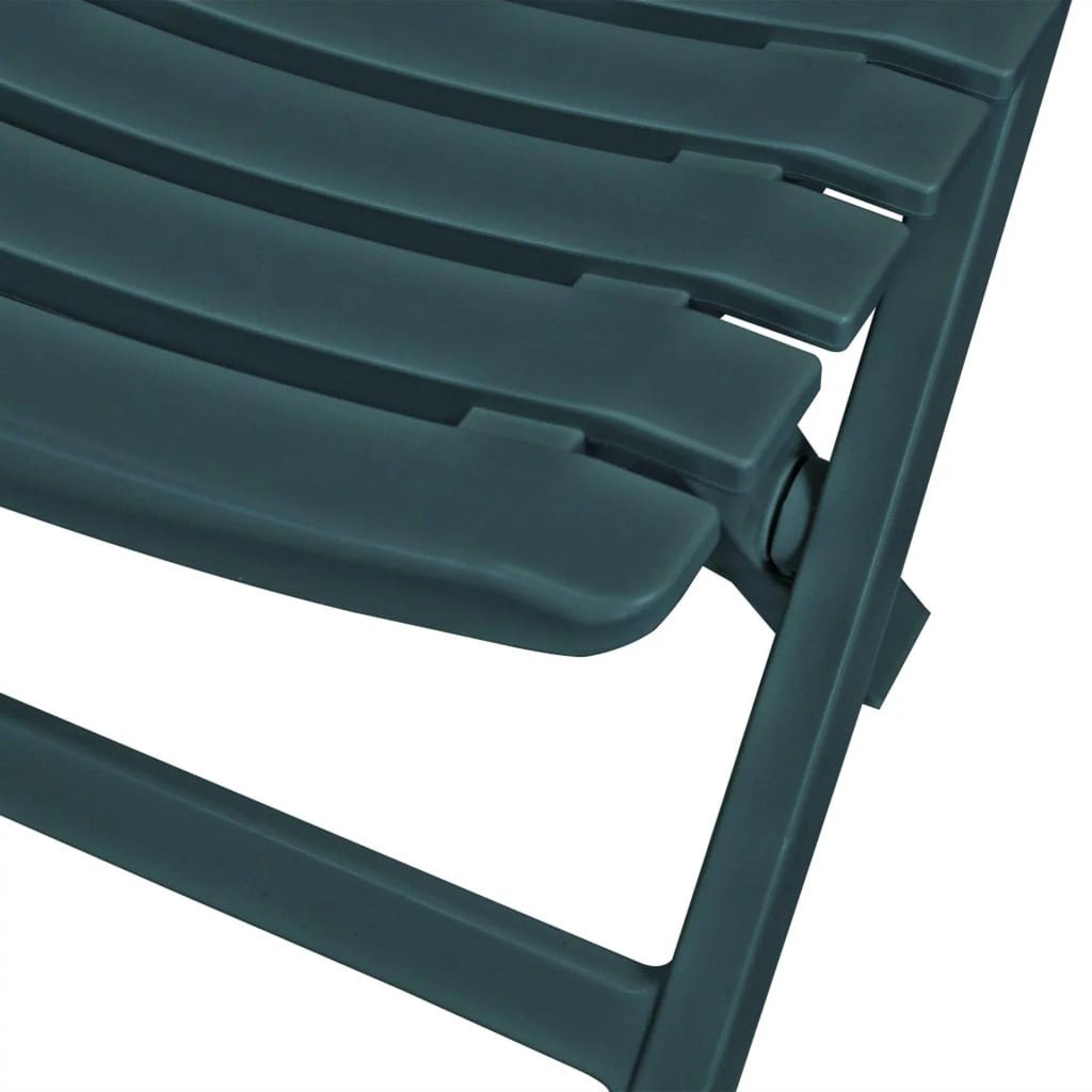 Green 3 Piece Folding Bistro Set F75081