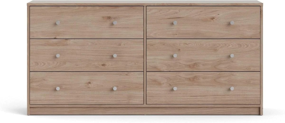 6 Drawer Double Dresser X5553