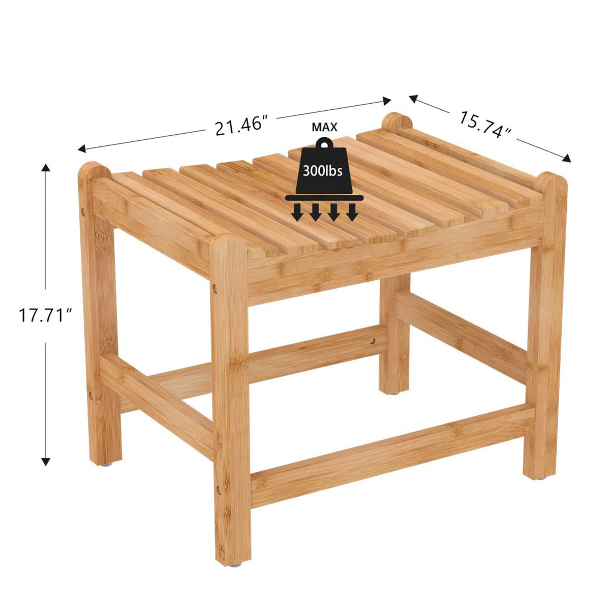Bamboo Shower Bench Z618484