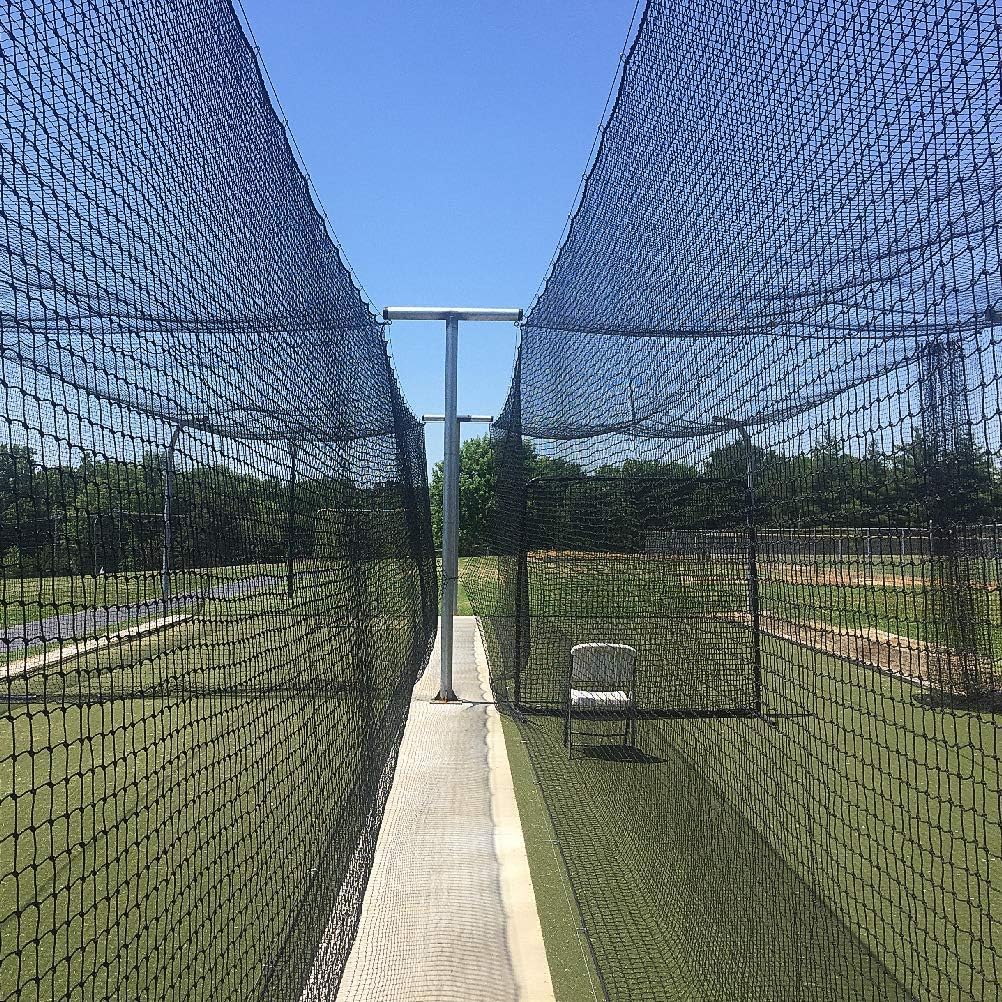 Polyethylene Twisted Knotted Baseball Batting Cage Netting U987605