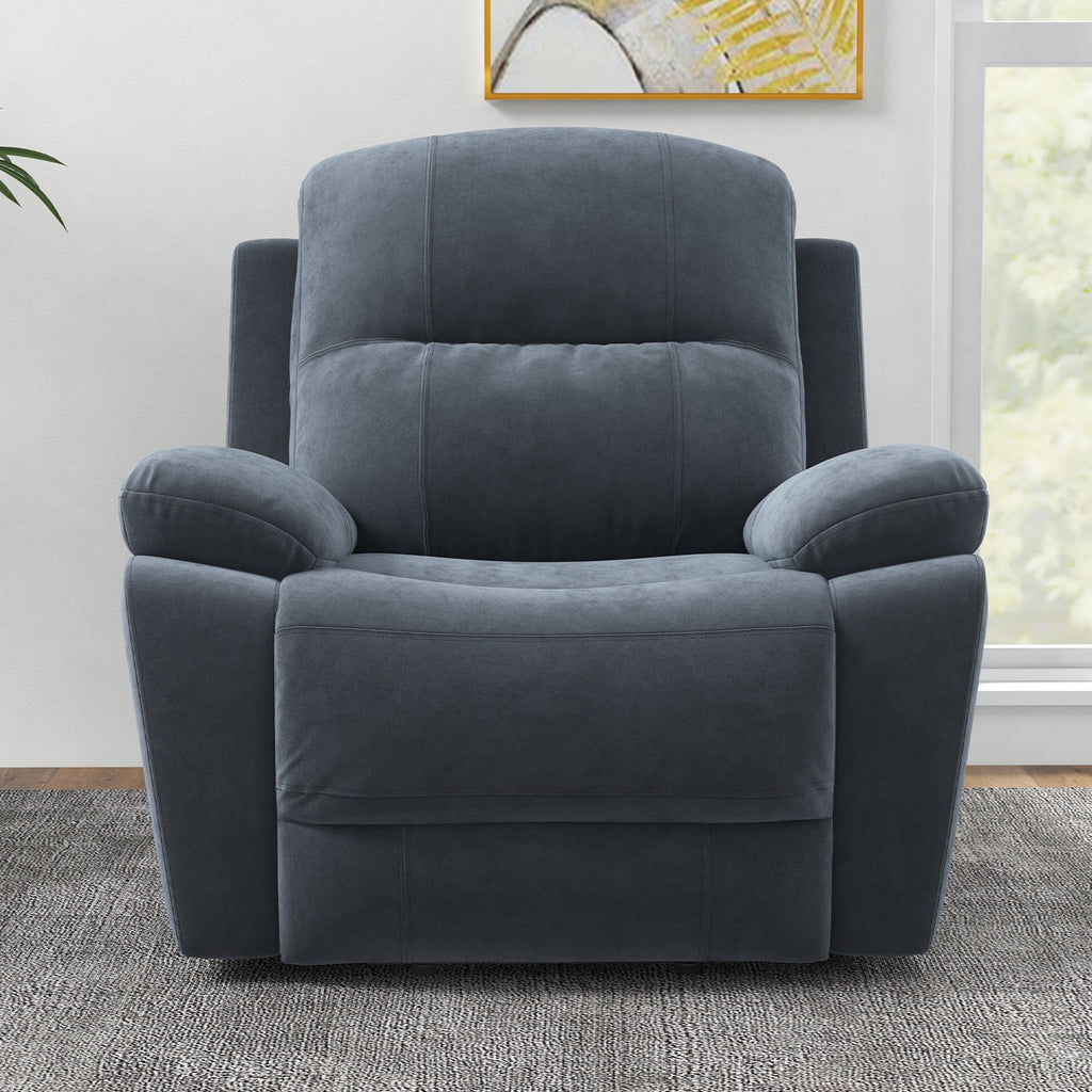 Gray Fabric Recliner Chair I70796