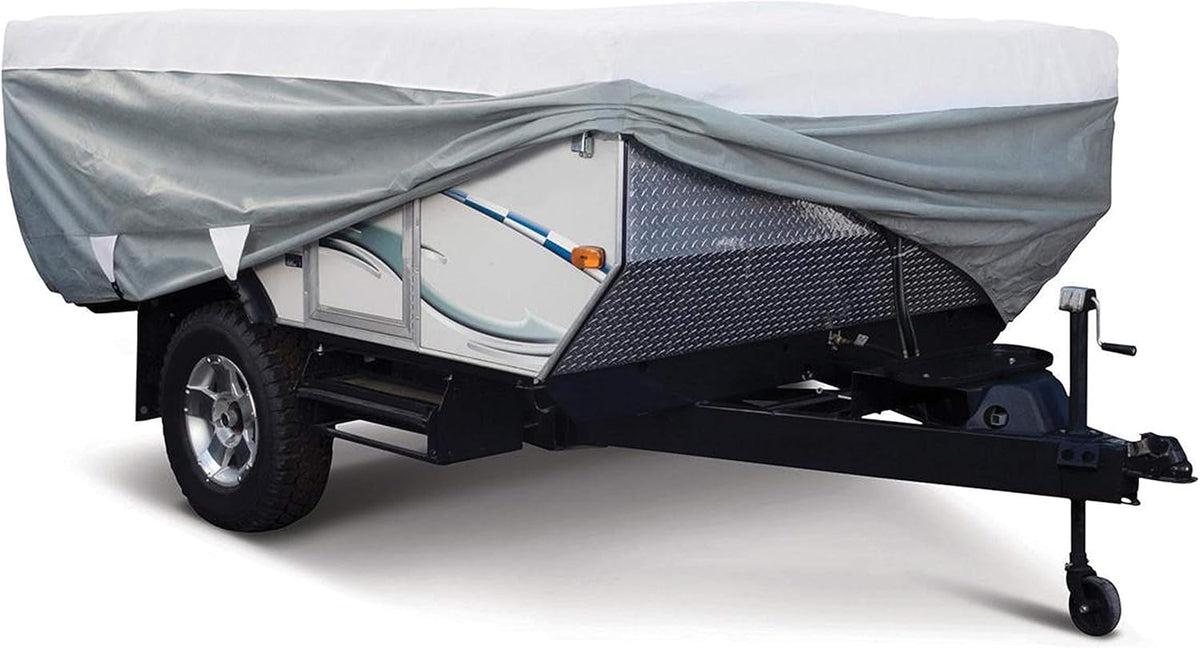 Deluxe Pop-Up Camper Trailer Cover, Fits 8' - 10' Trailers U376
