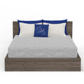 Heather Grey Gel Memory Foam Mattress in a Box, Full A65329