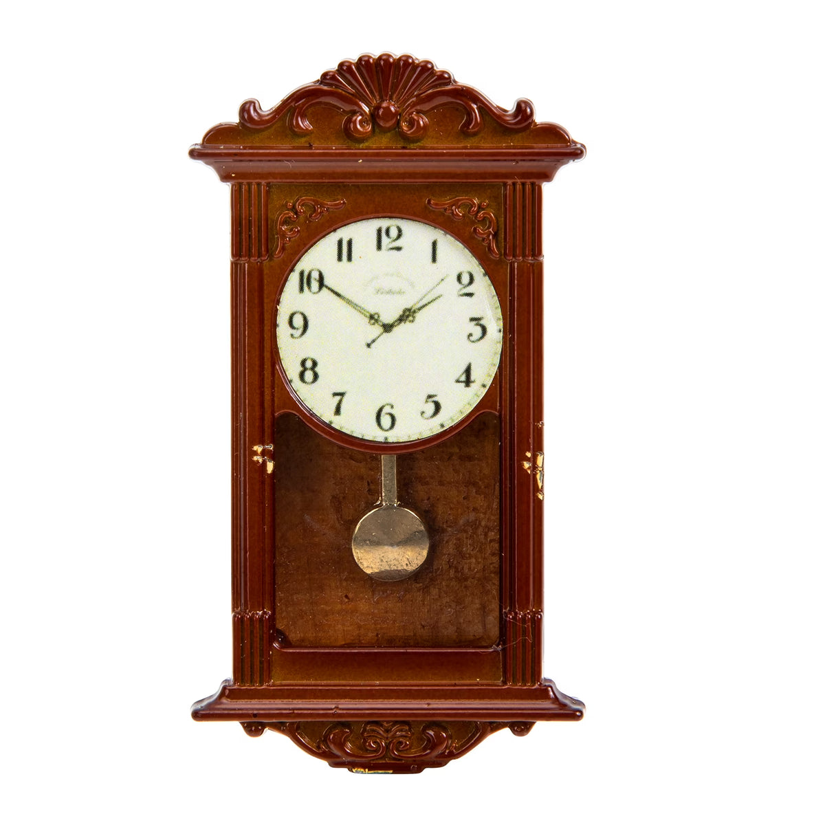 Metal Dollhouse Hanging Clock Toy Doll Furniture M135