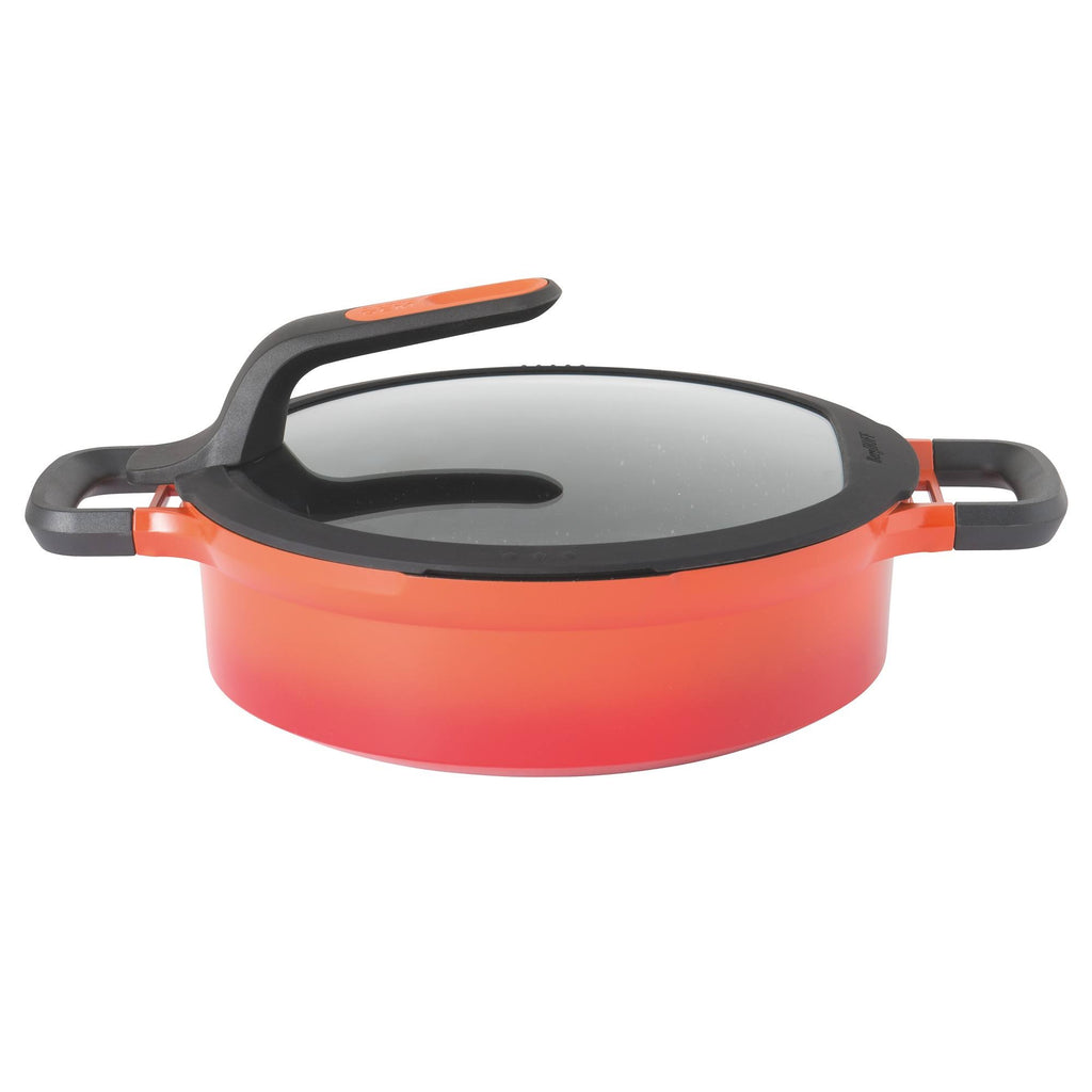 Cast Aluminum Non-Stick Covered Two-Handle Saute Pan Z513