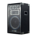Black Carpeted Speaker Cabinet with Steel Grill F690