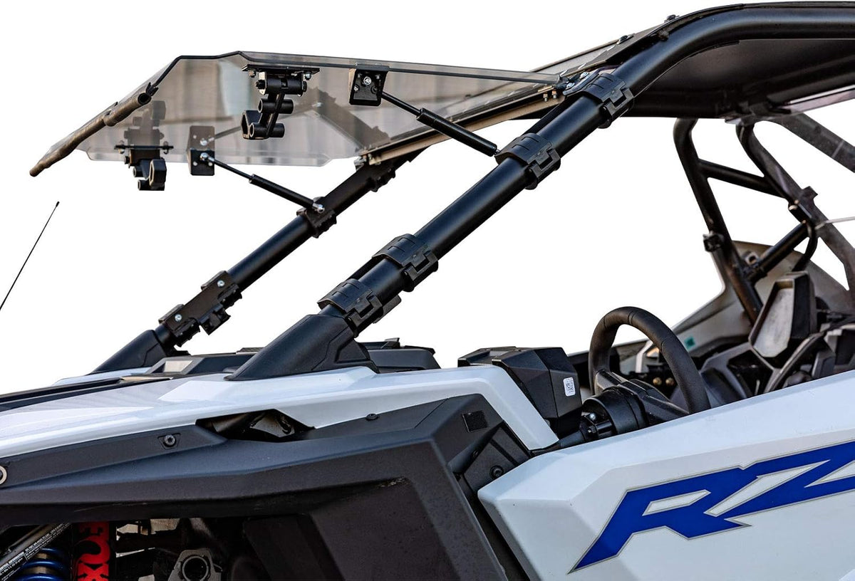 1/4 Polycarbonate Flip UTV Windshield Y77564