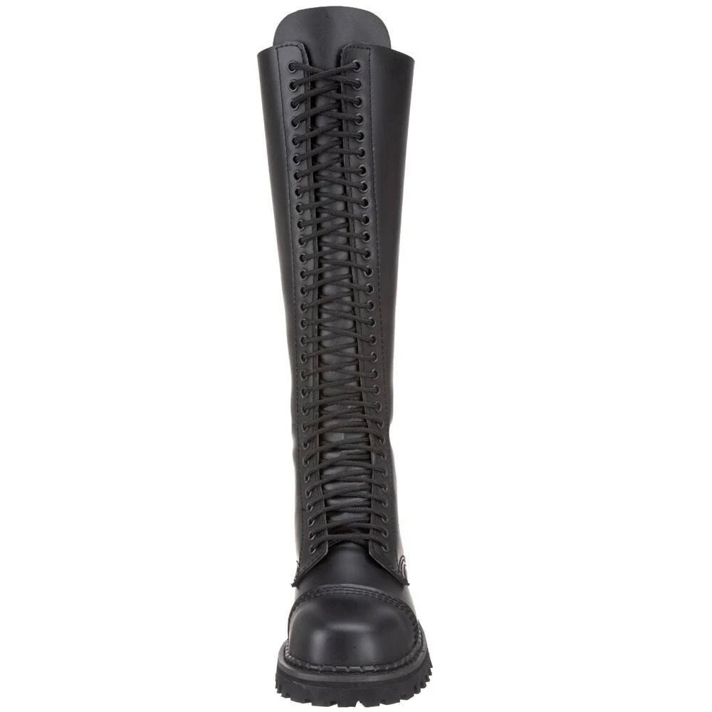 Black Leather Shoes J67457
