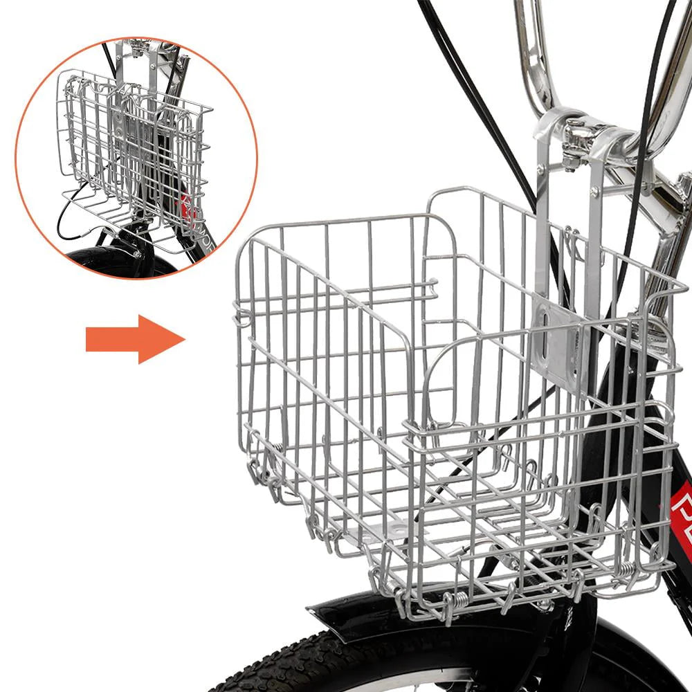 24 7 Speed Black Adult Tricycle L459