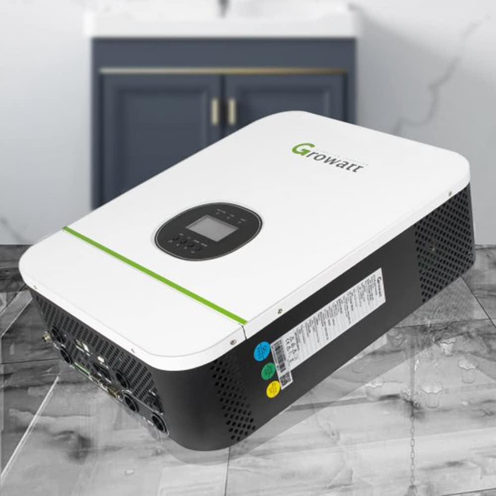 Solar Inverter 48V 3000W 120V/240V 80A MPPT H4617