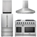 48 Propane Gas Range, Range Hood, Dishwasher, Refrigerator Z294