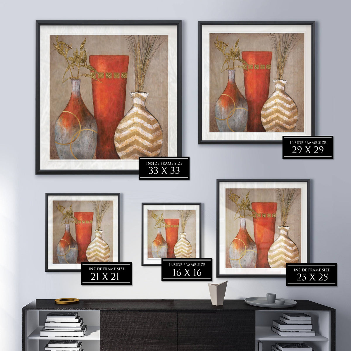 Framed Giclee Print 32x32 S6535