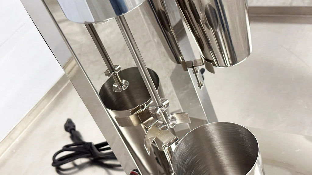 Commercial Stainless Steel Double Head Milk Shake Machine Y13656