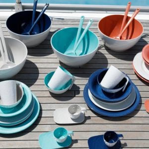 Salad Bowl & Cutlery K34002