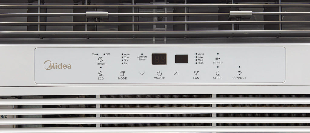 12,000 BTU 115V Smart Window Air Conditioner with Remote, White Z623