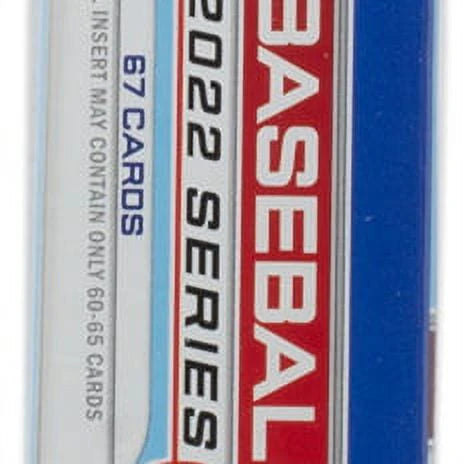 2022 Series 1 Baseball Trading Card Hanger Box 67 Cards B420