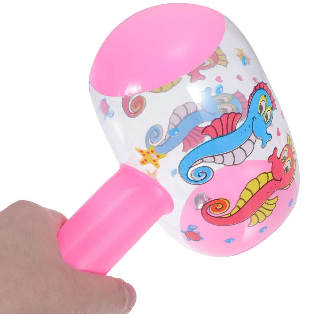 60 Pcs Inflatable Hammer Kids Toy with Bell Handle W55128